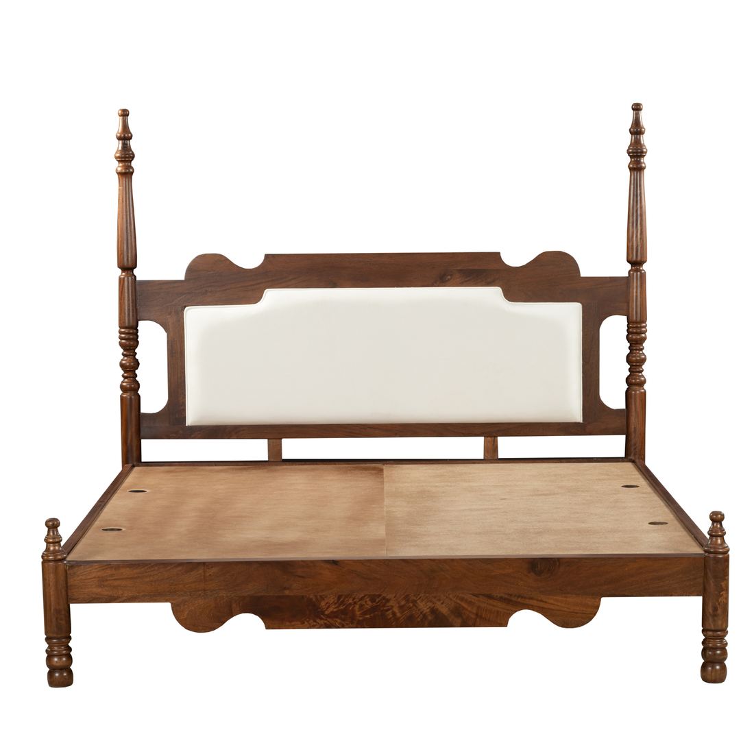 Vintage Crestwood Bedframe: A Minimalist Echo of Timeless Craft