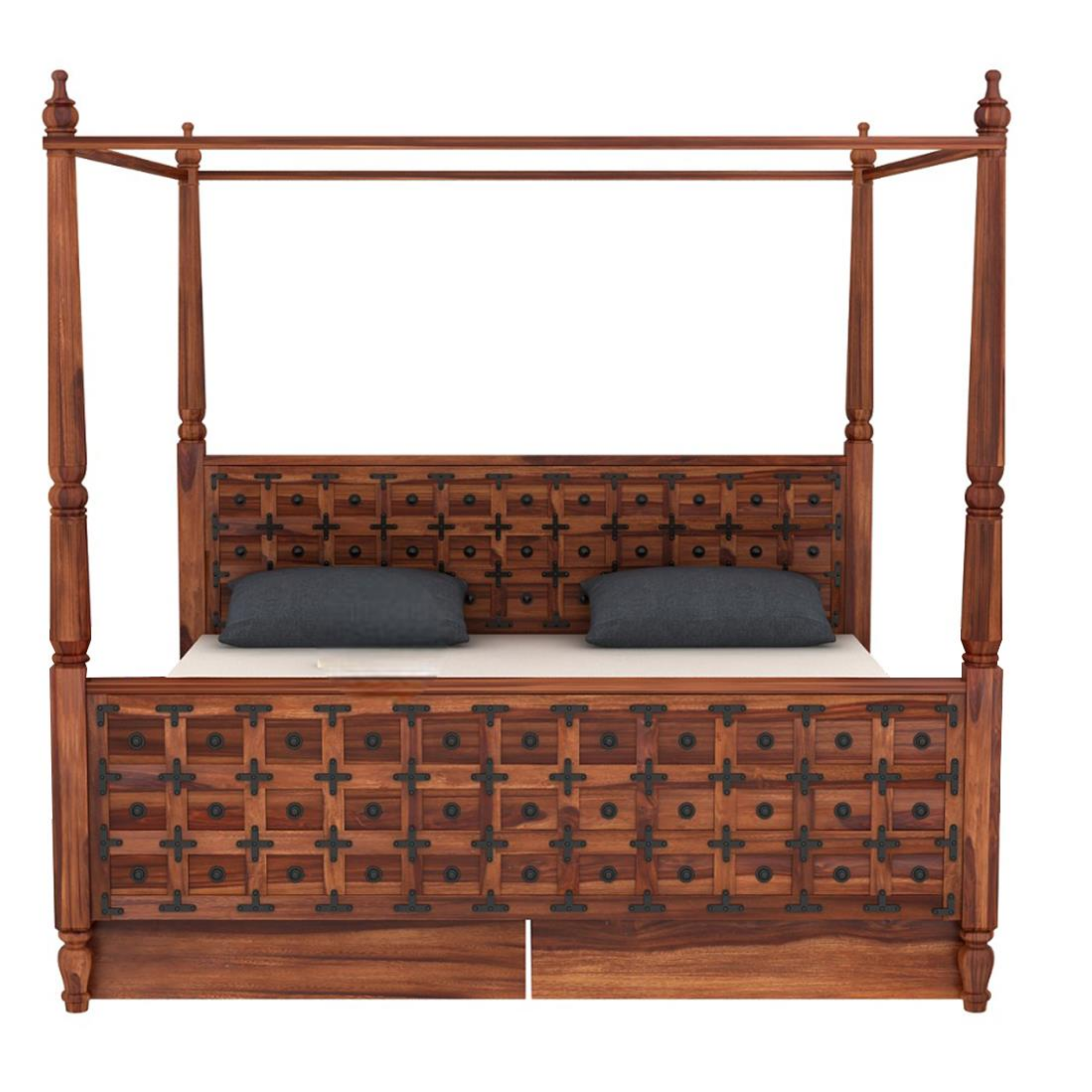 The Artisan Jali Poster Bed