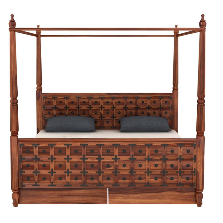 The Artisan Jali Poster Bed