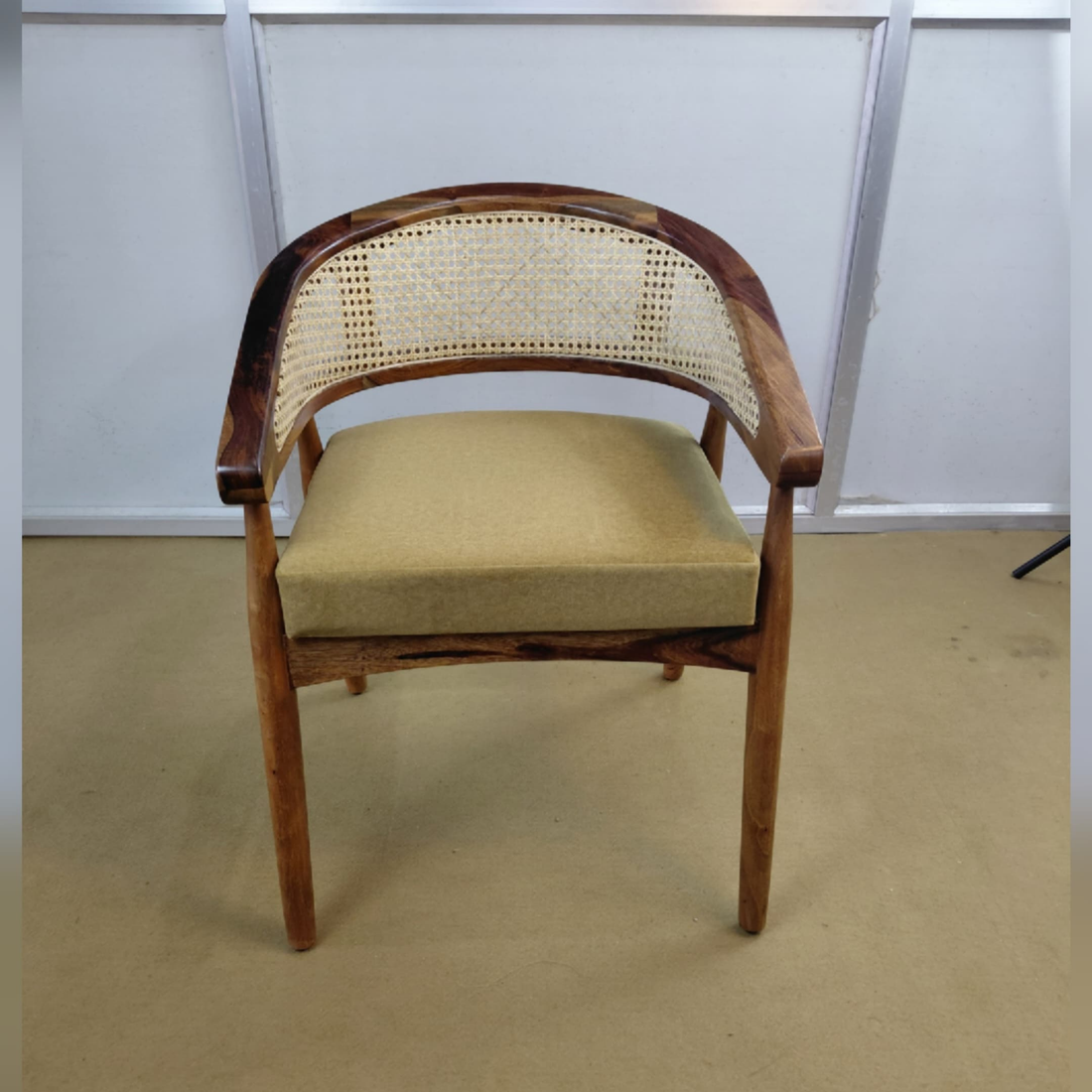 The Curved Sheesham Silhouette Chair