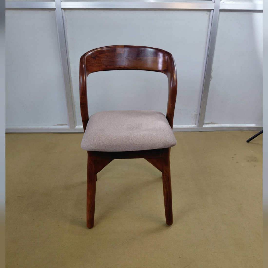 The Curved Sheesham Silhouette Chair