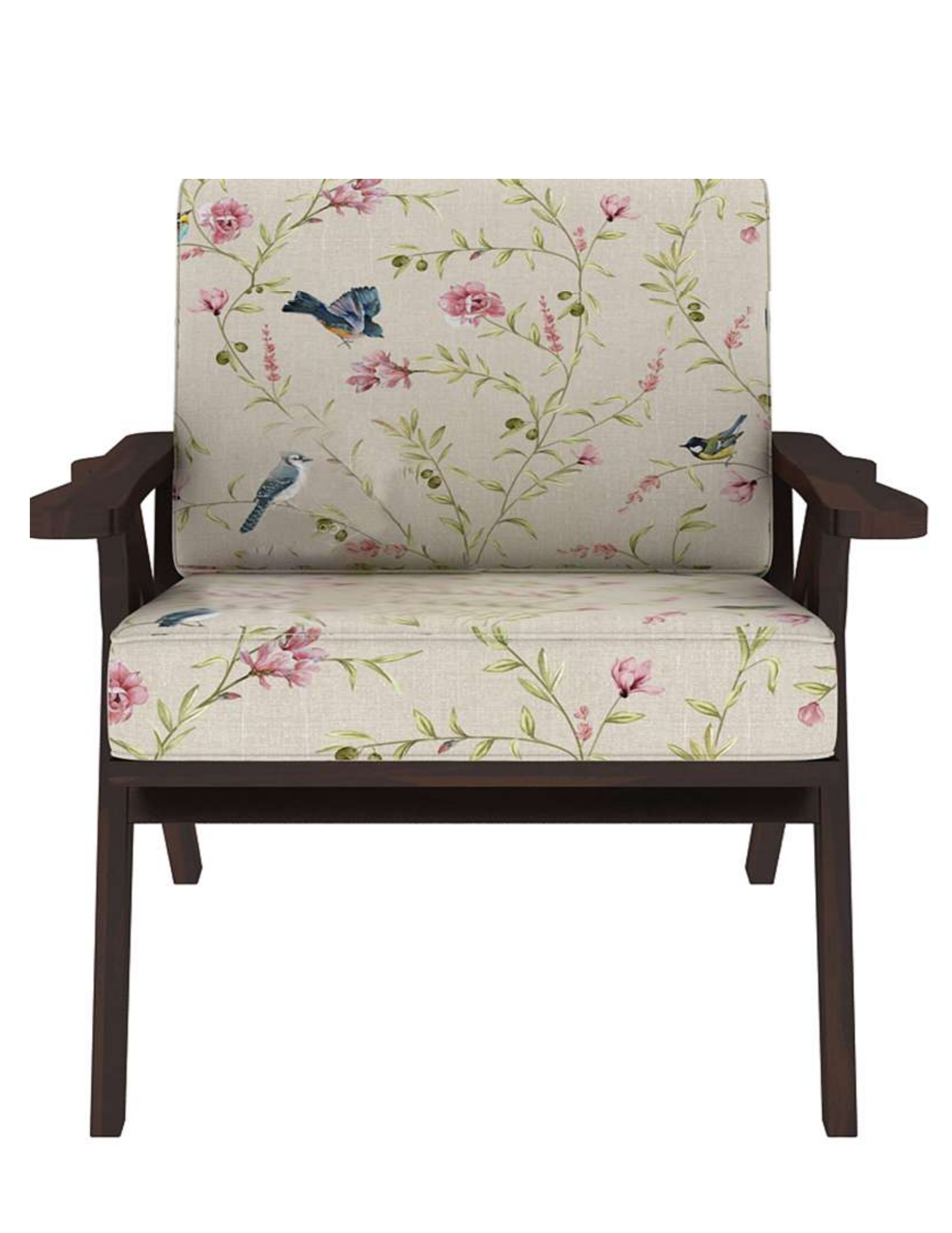 The Meadowsong Floral Accent Chair