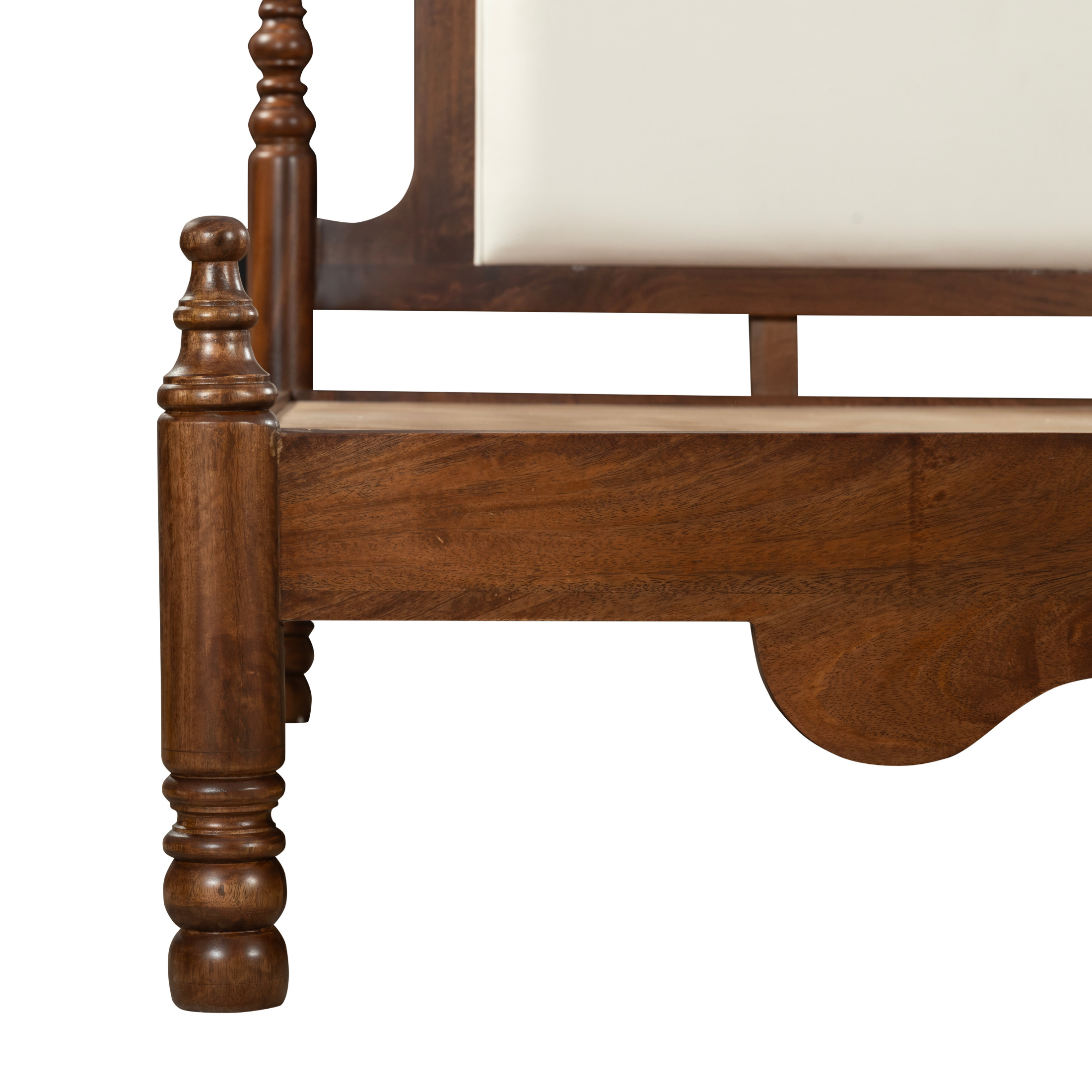 Vintage Crestwood Bedframe: A Minimalist Echo of Timeless Craft