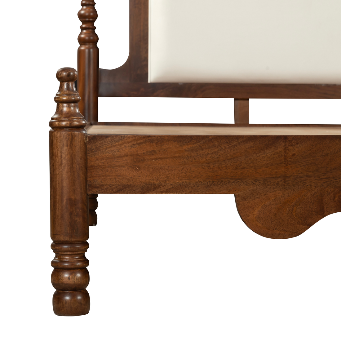 Vintage Crestwood Bedframe: A Minimalist Echo of Timeless Craft
