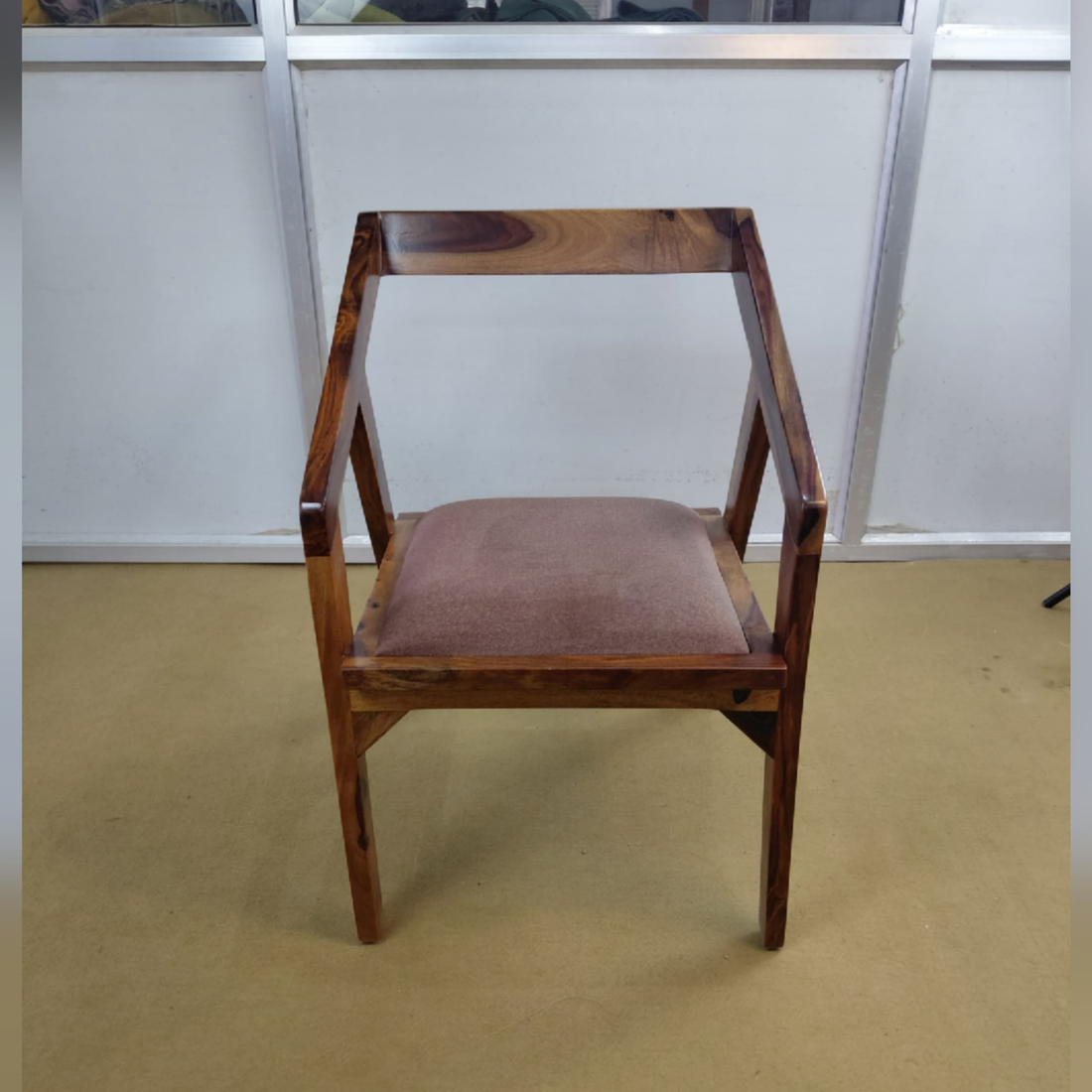 The Origami Sheesham Dining Chair