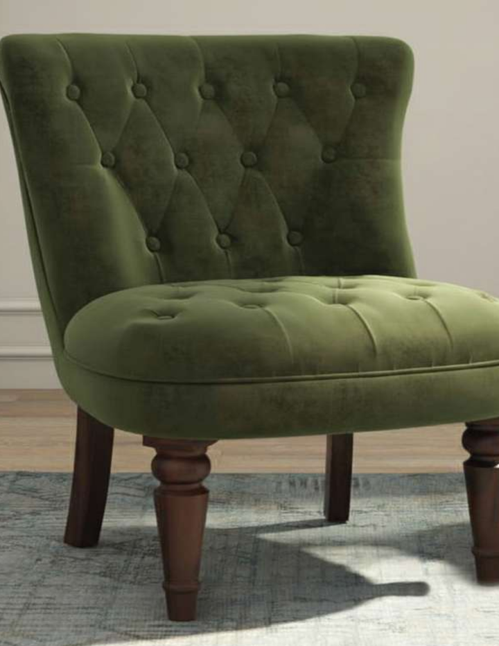 The Emerald Heritage Accent Chair
