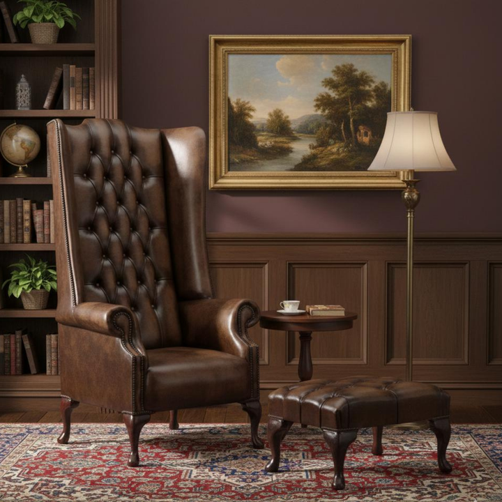 The Executive Wingback Chesterfield Chair