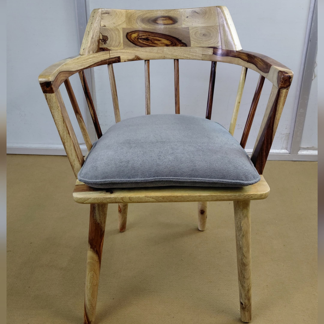 The Sheesham Spindle Wrap Chair