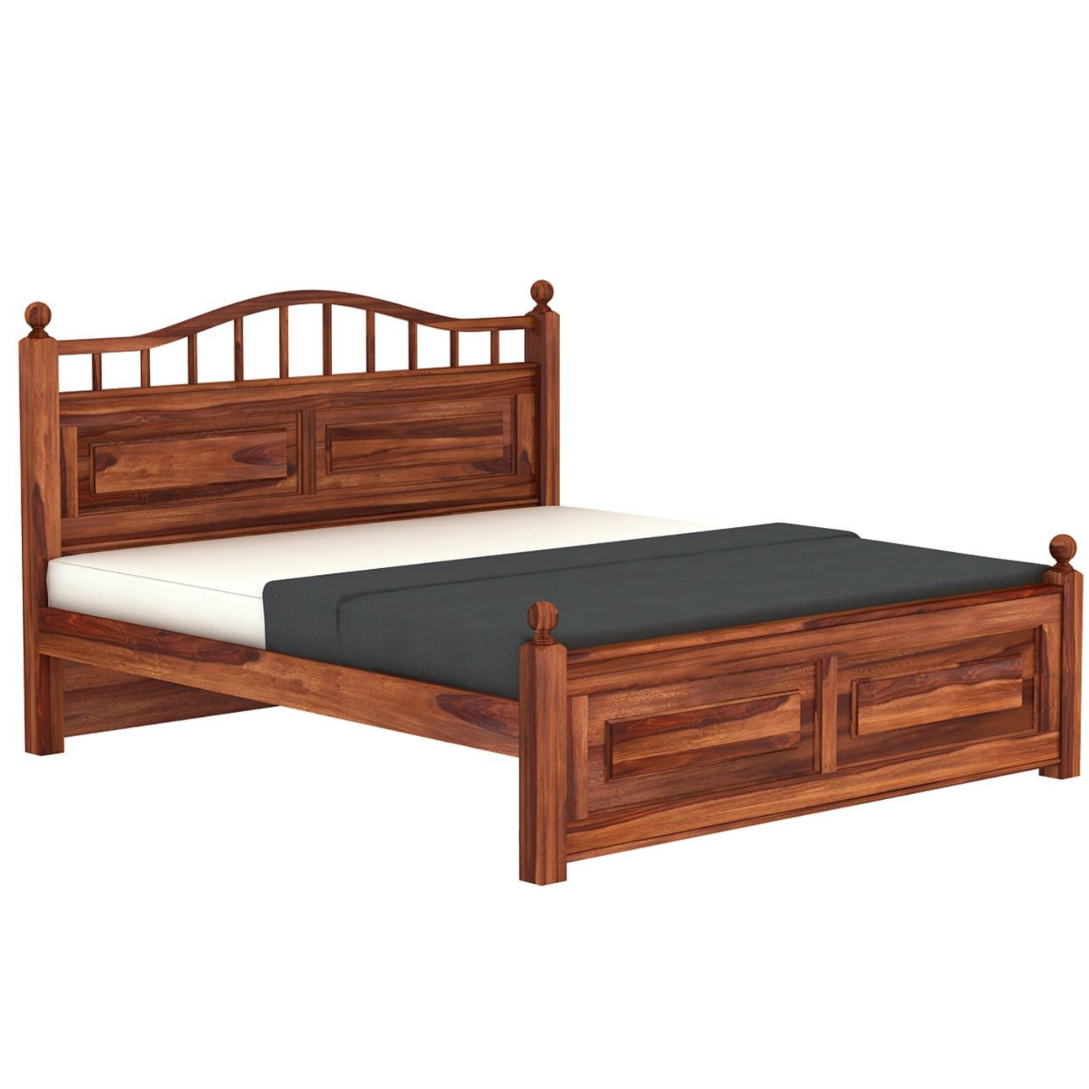 The Artisan Slat-Back Arch Bed