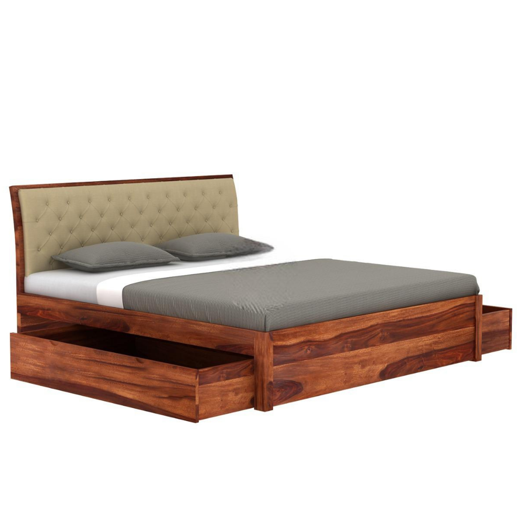 The Artisan Tufted Platform Bed