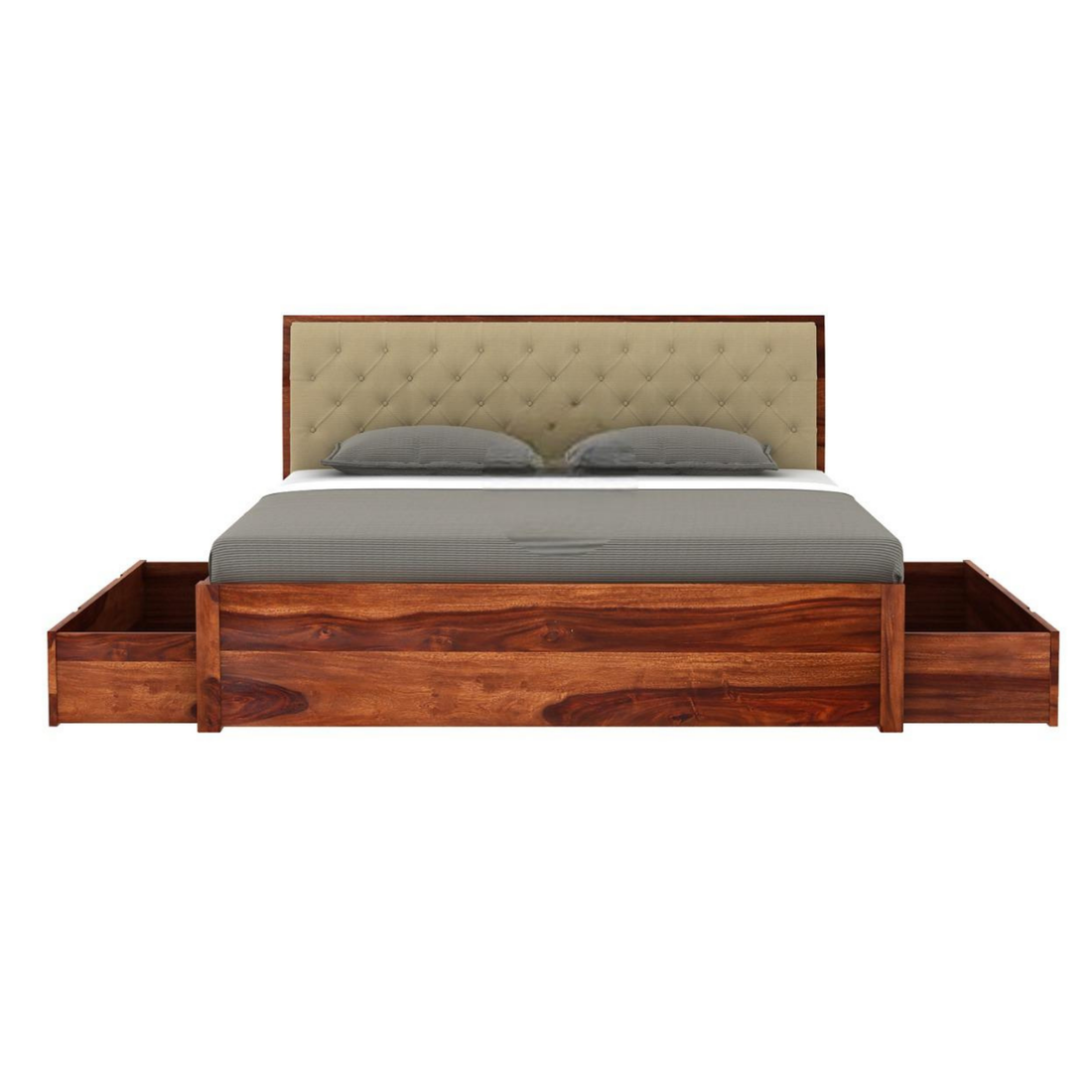 The Artisan Tufted Platform Bed