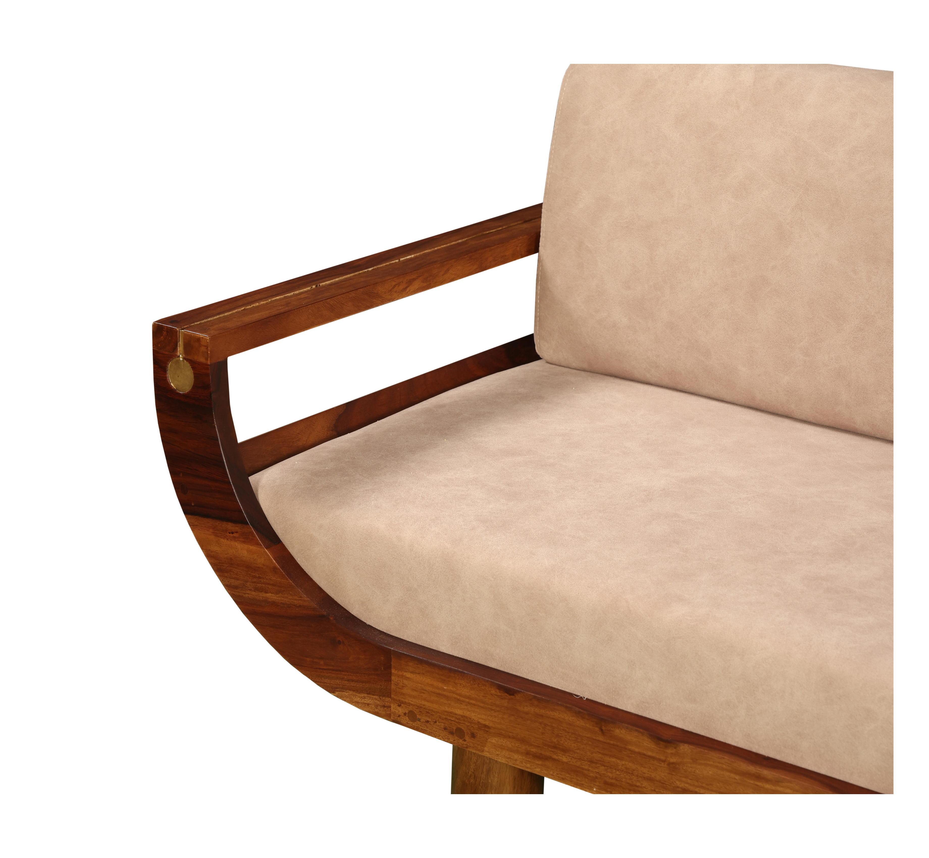 Ivory Crest Lounge Sofa: A Timeless Expression of Comfort & Craft