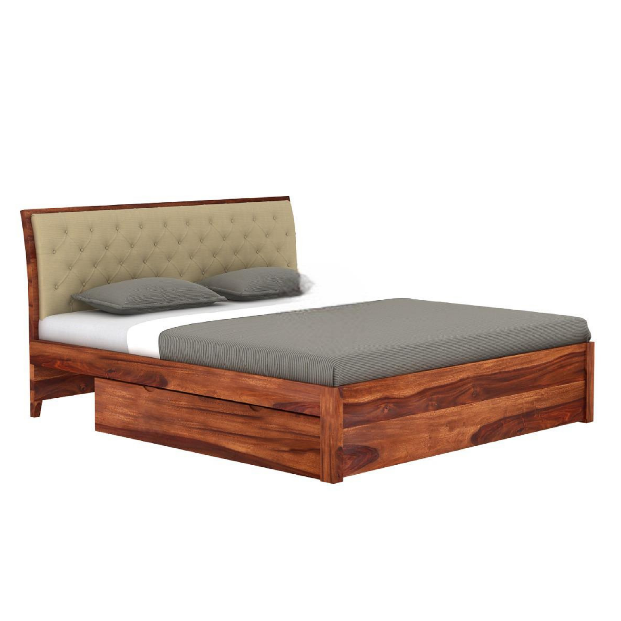 The Artisan Tufted Platform Bed