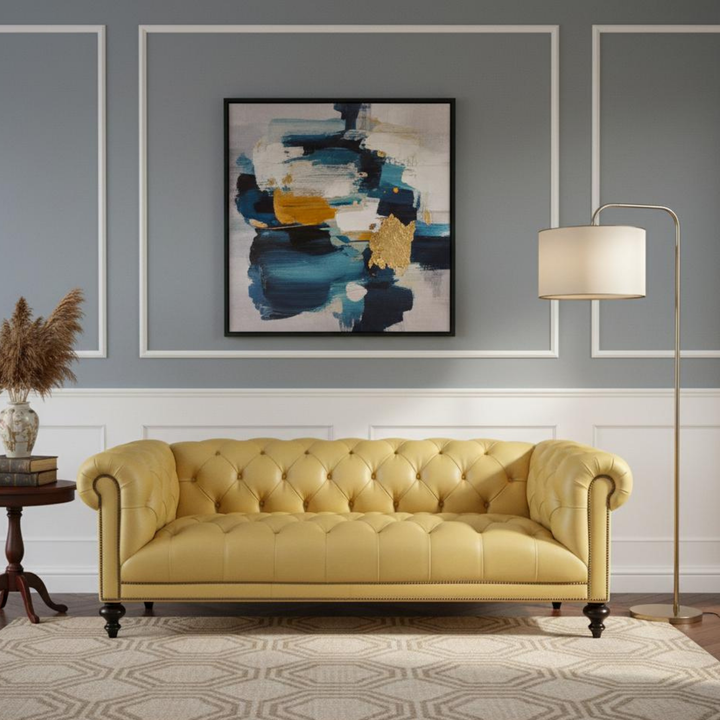 The Canary Tufted Chesterfield Sofa