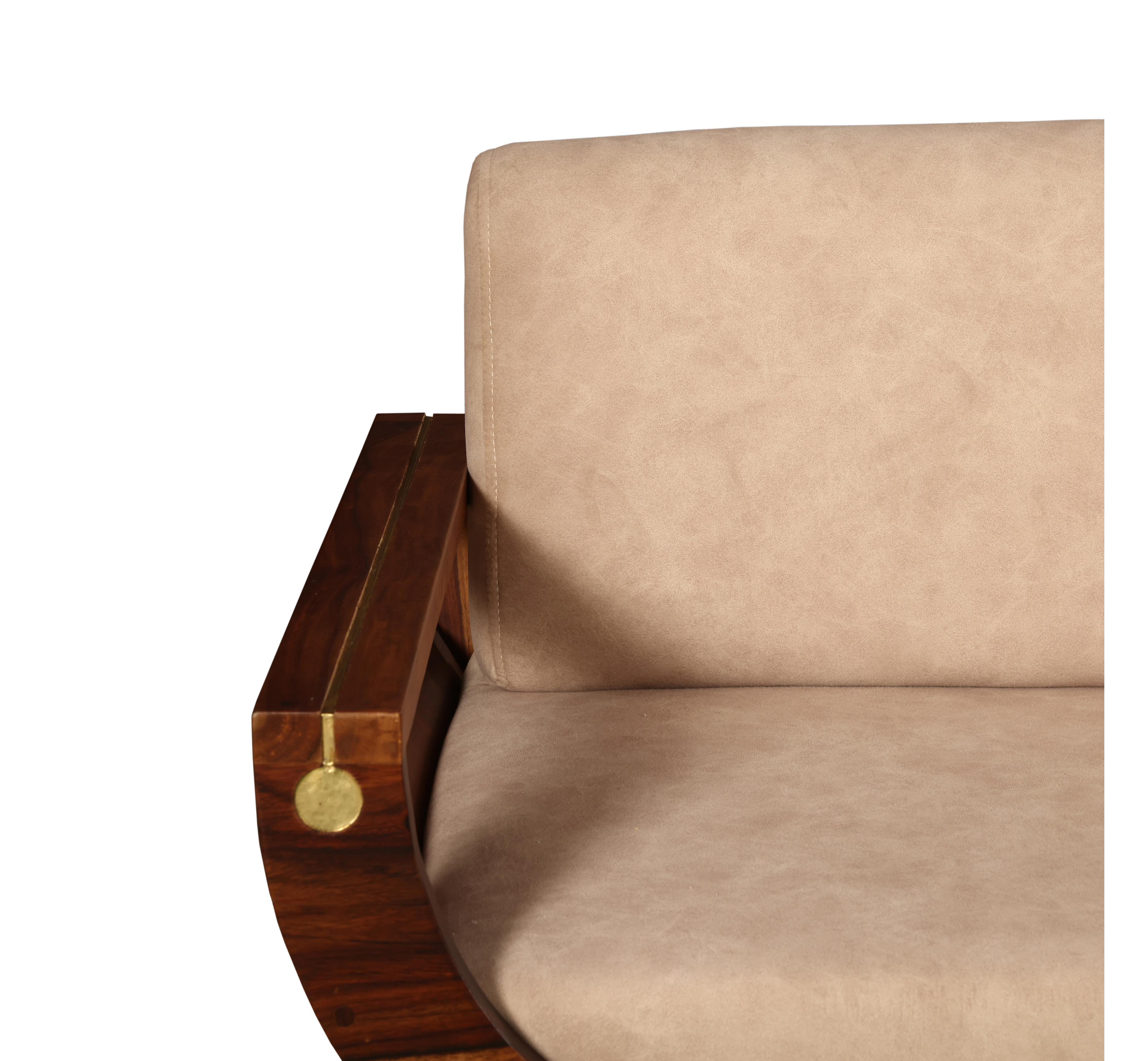 Ivory Crest Lounge Sofa: A Timeless Expression of Comfort & Craft