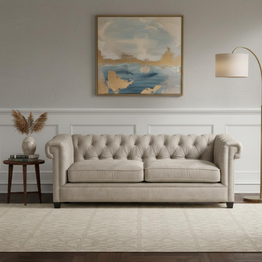 The Grand Chesterfield Tufted Sofa