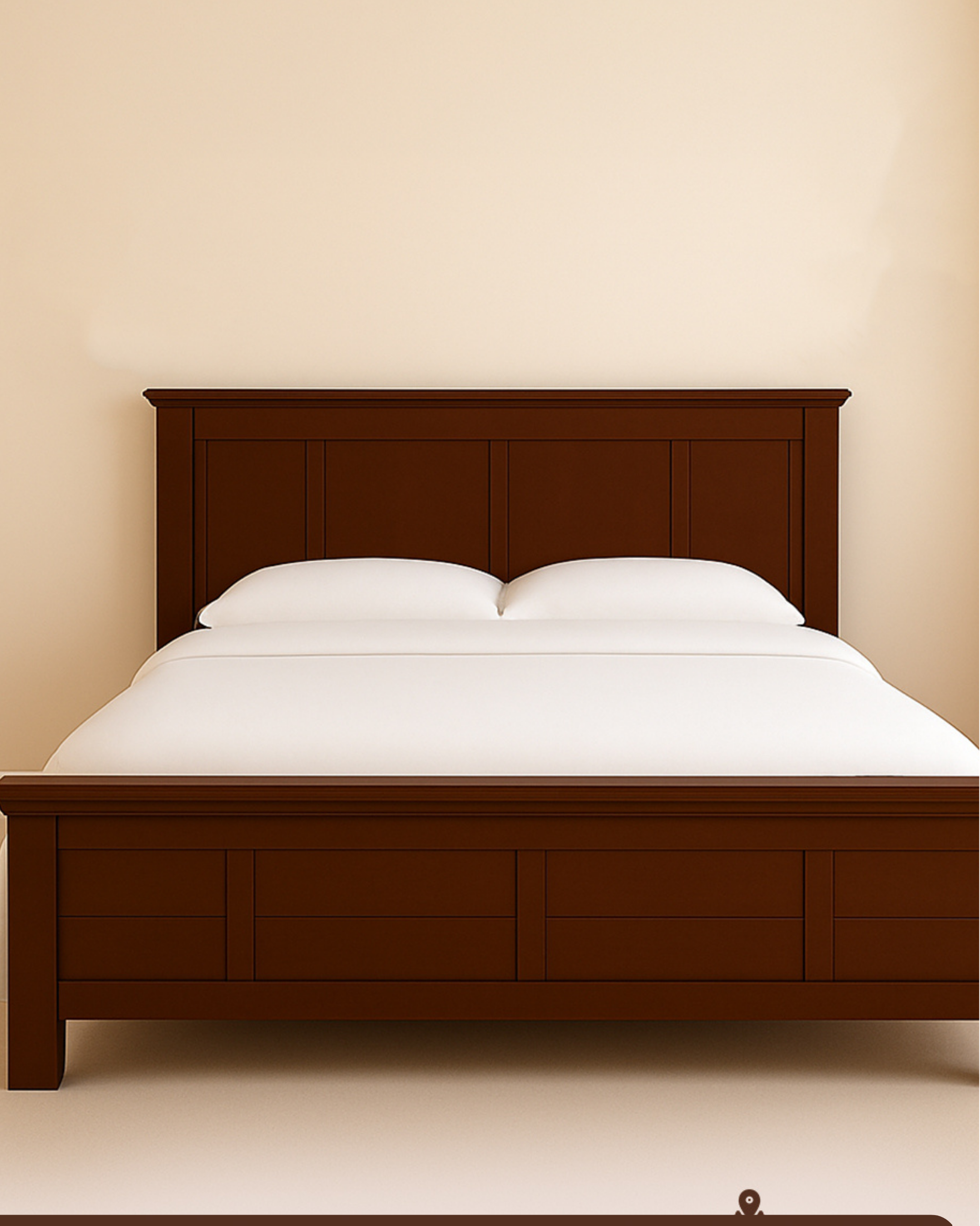 Regal Mahogany Slotted Bed