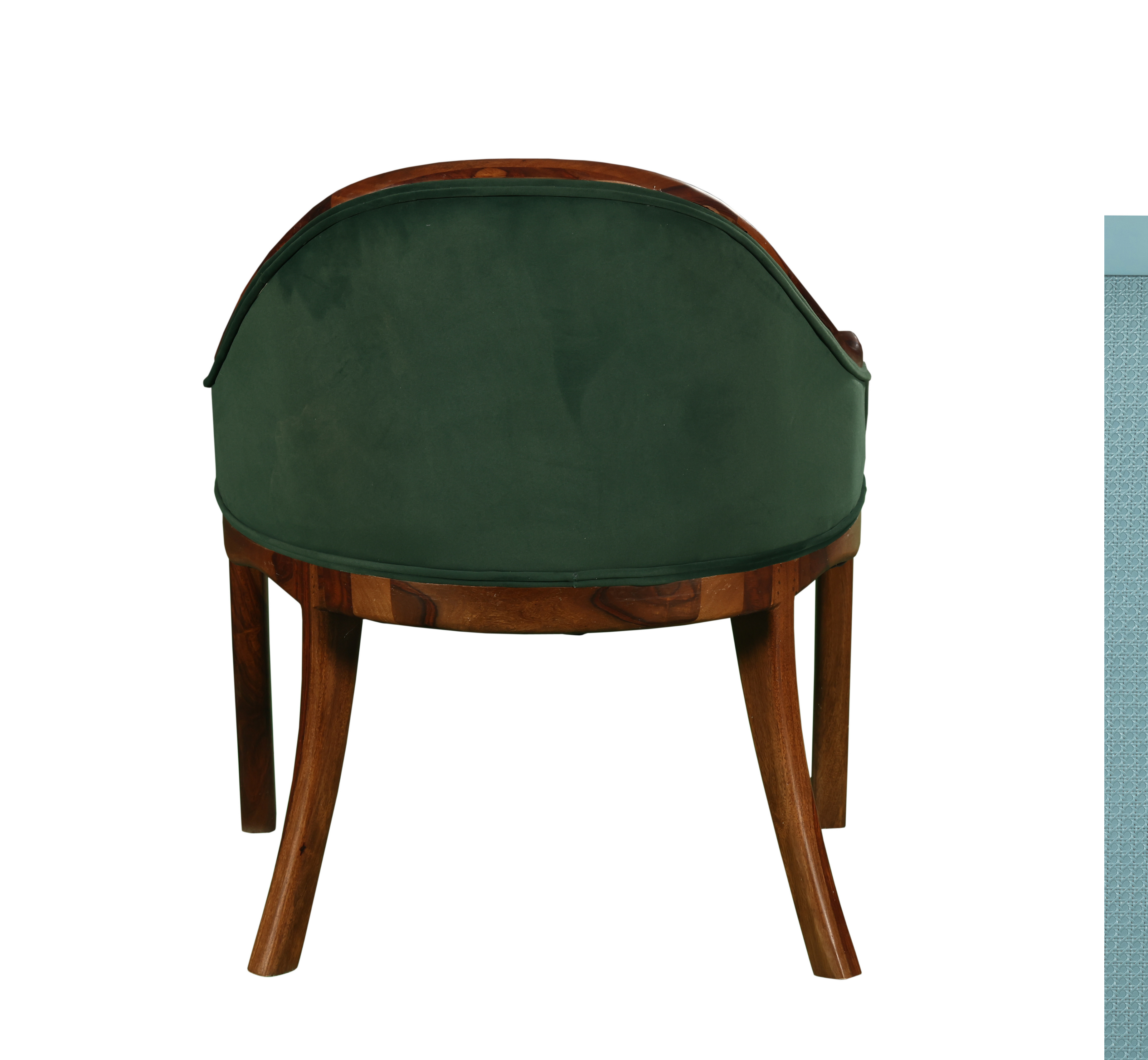 Emerald Curve Lounge Chair: A Luxurious Blend of Elegance & Comfort