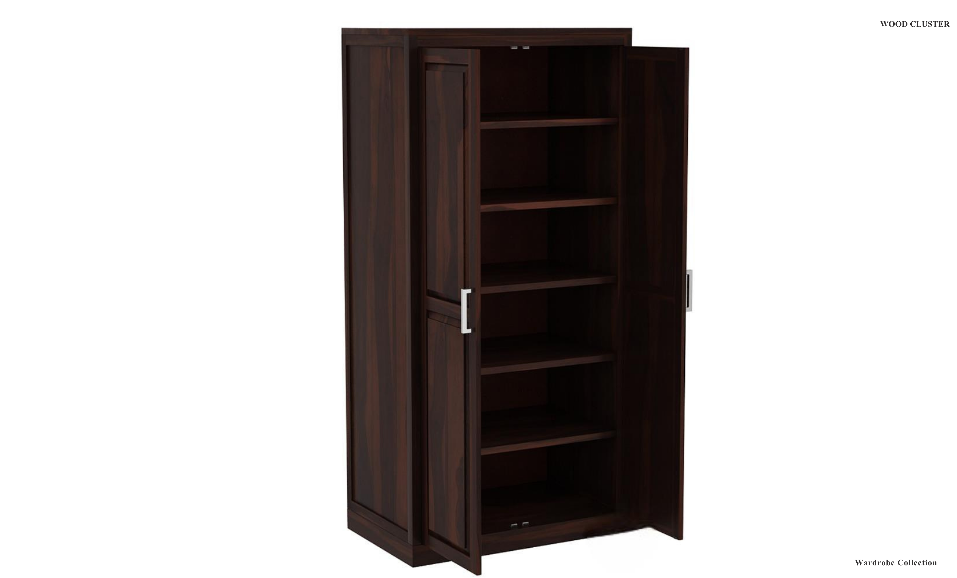 The Garrison Minimalist Double-Door Wardrobe