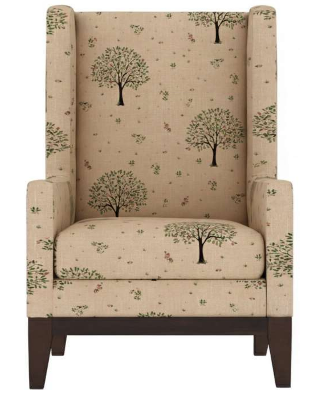 The Magnolia Blossom Wingback Chair
