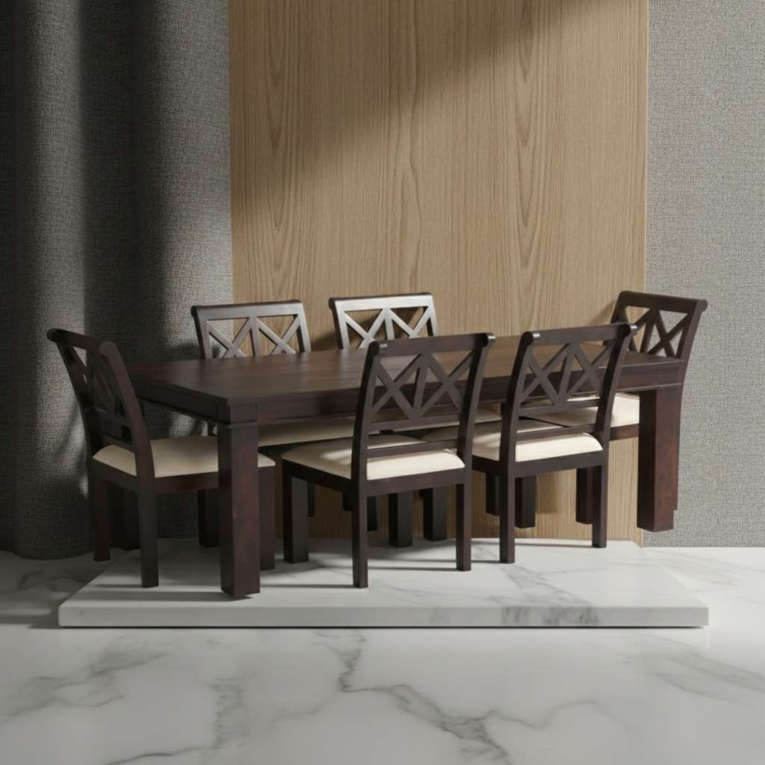 The Artisan Cross-Back Dining Set