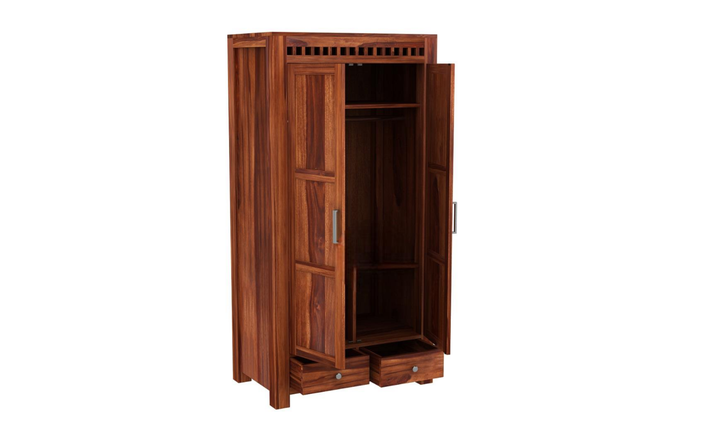 The Garrison Architectural Double-Door Wardrobe