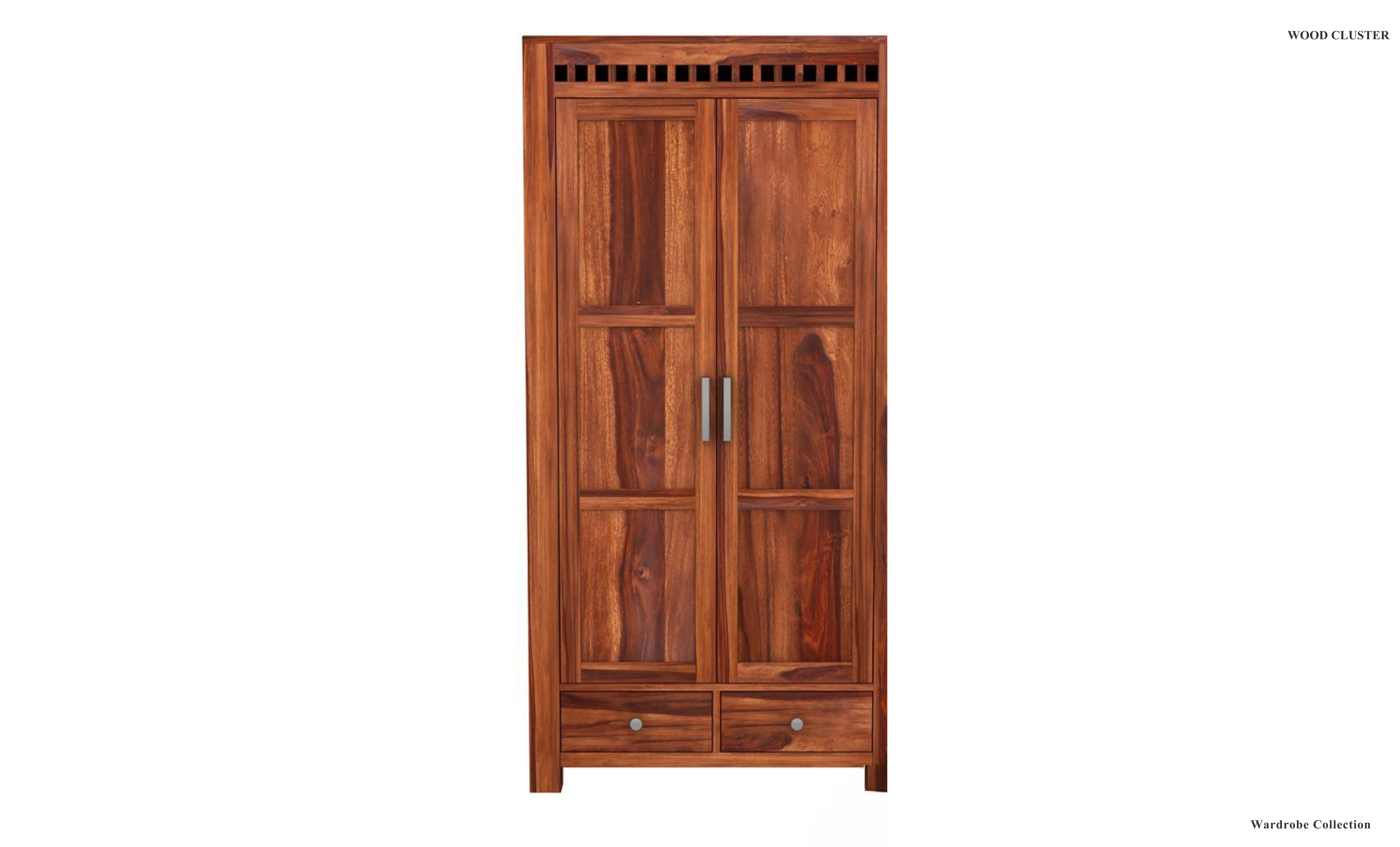 The Garrison Architectural Double-Door Wardrobe