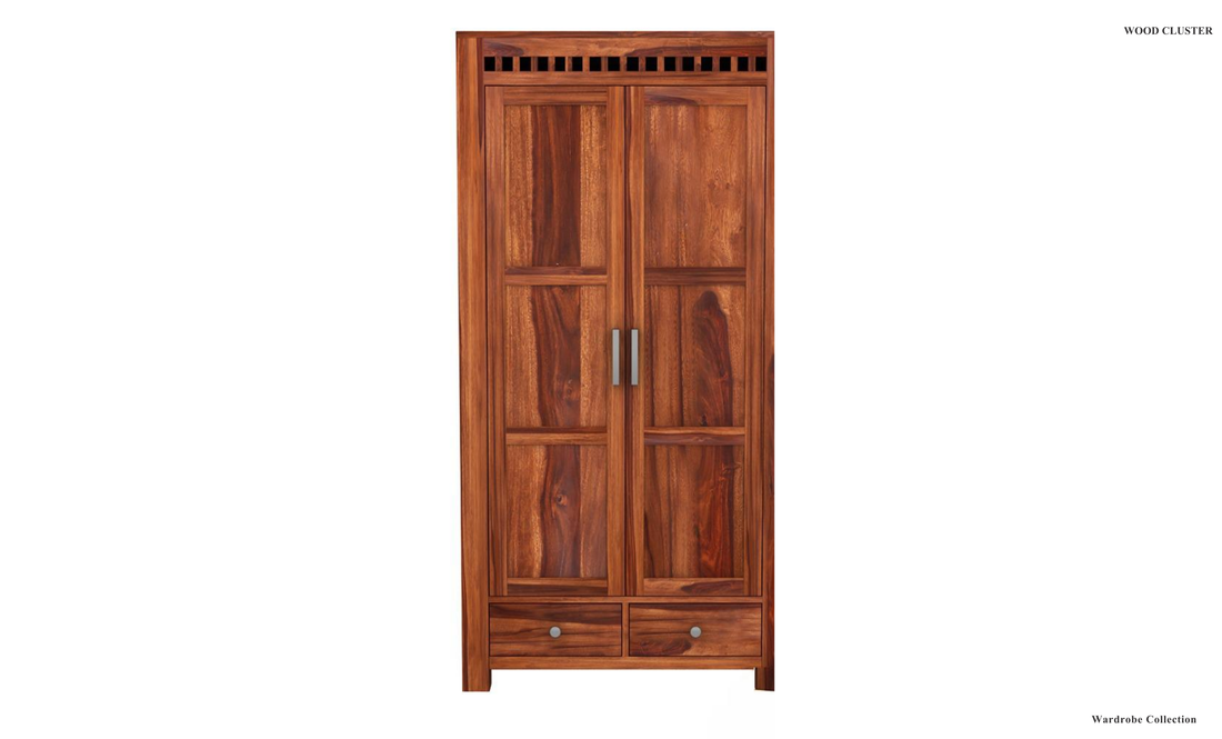 The Garrison Architectural Double-Door Wardrobe