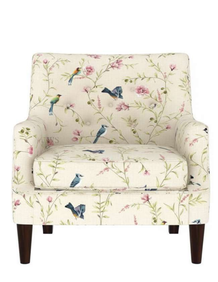 The Bloom Botanical Accent Chair