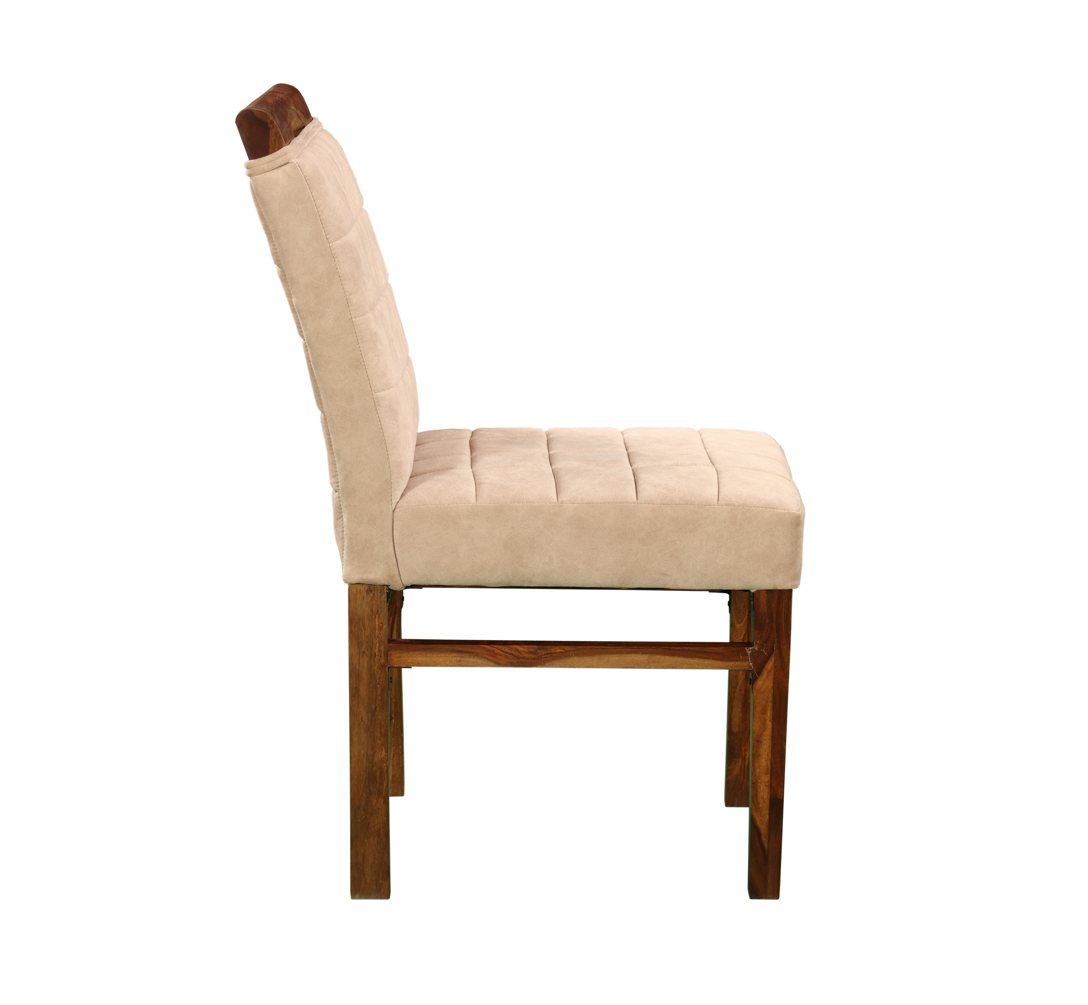 Ivory Crest Dining Chair: A Refined Union of Comfort & Craft
