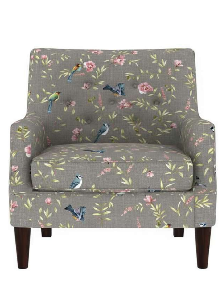 The Bloom Botanical Accent Chair