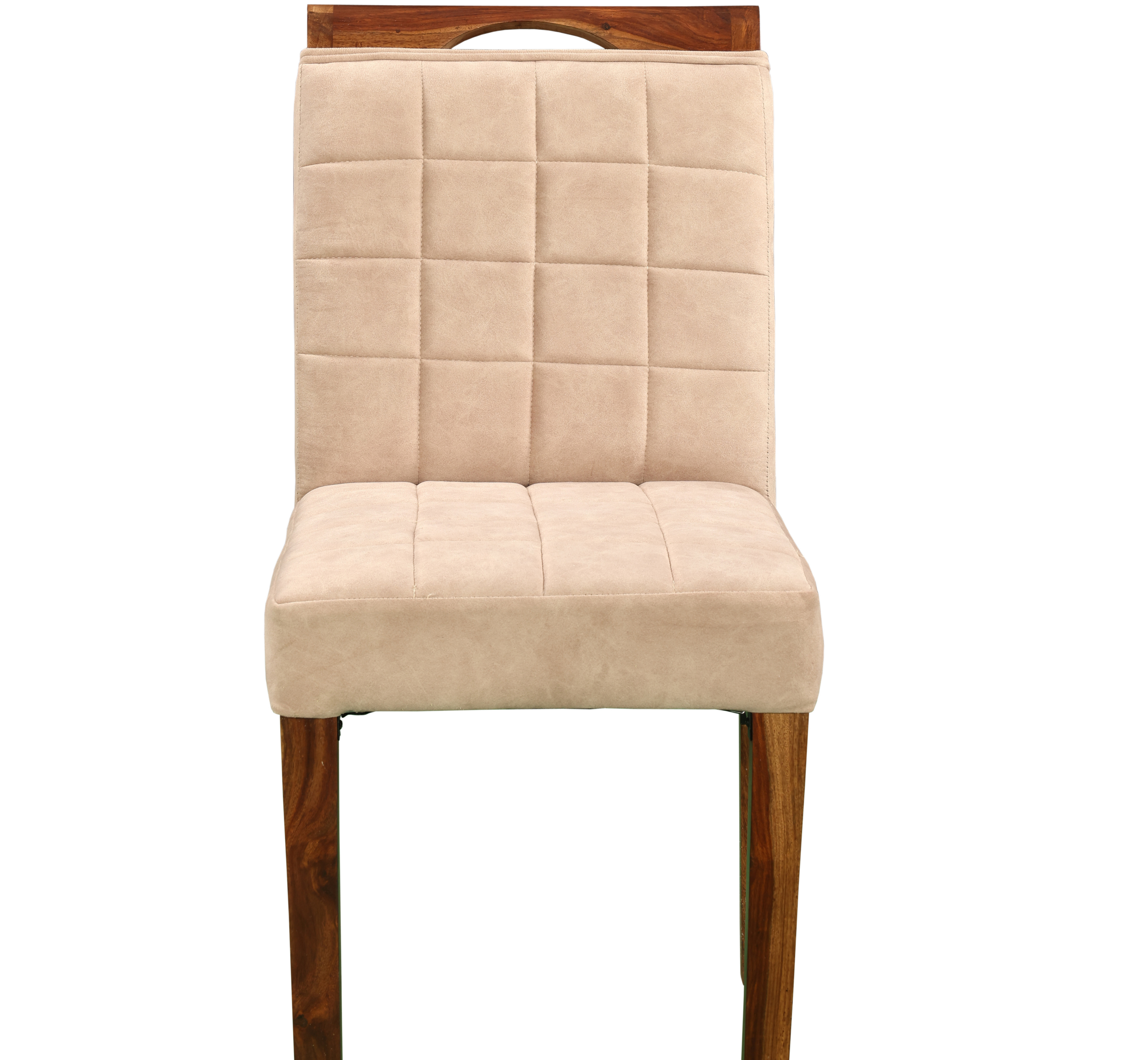 Ivory Crest Dining Chair: A Refined Union of Comfort & Craft