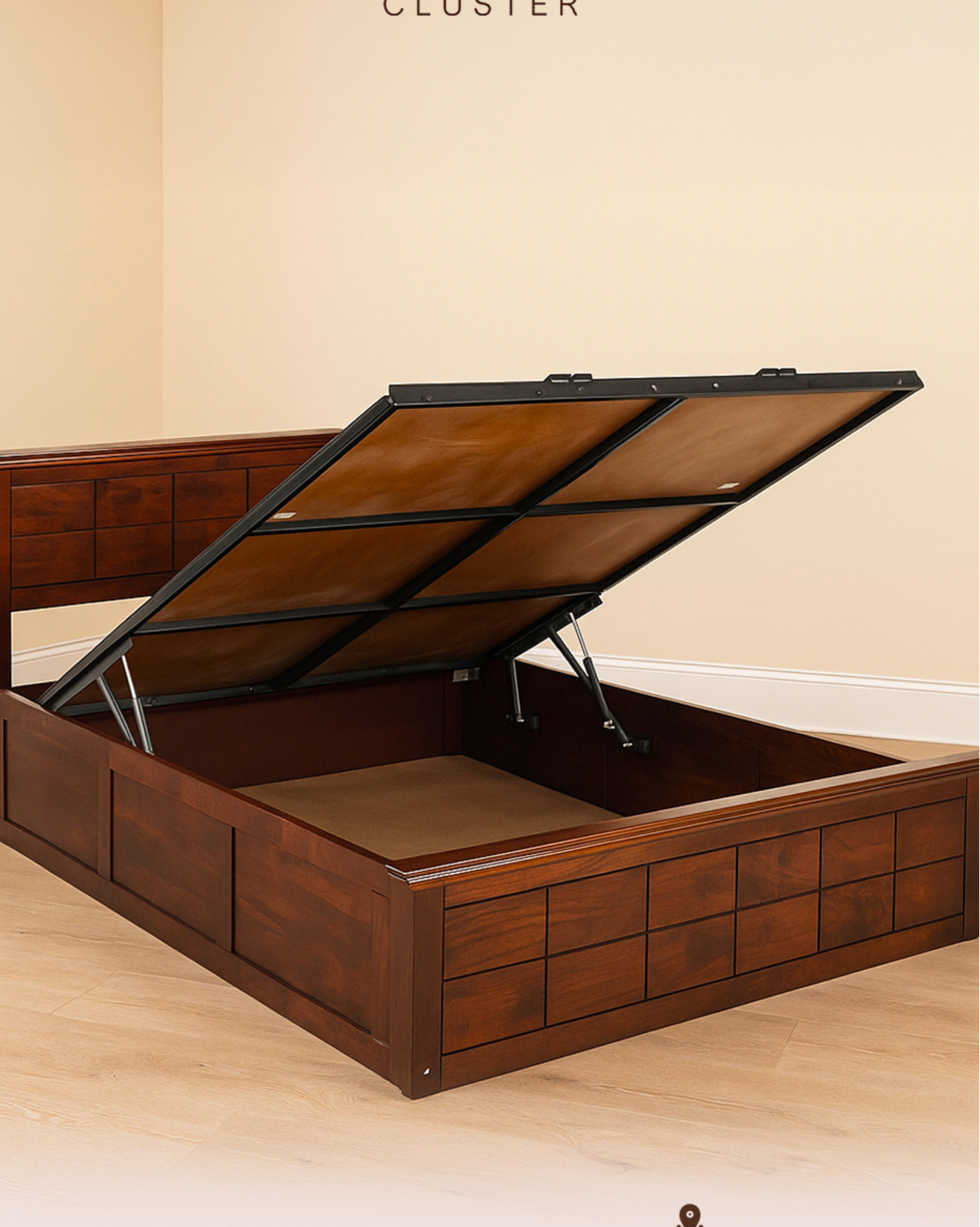 Regal Mahogany Slotted Bed