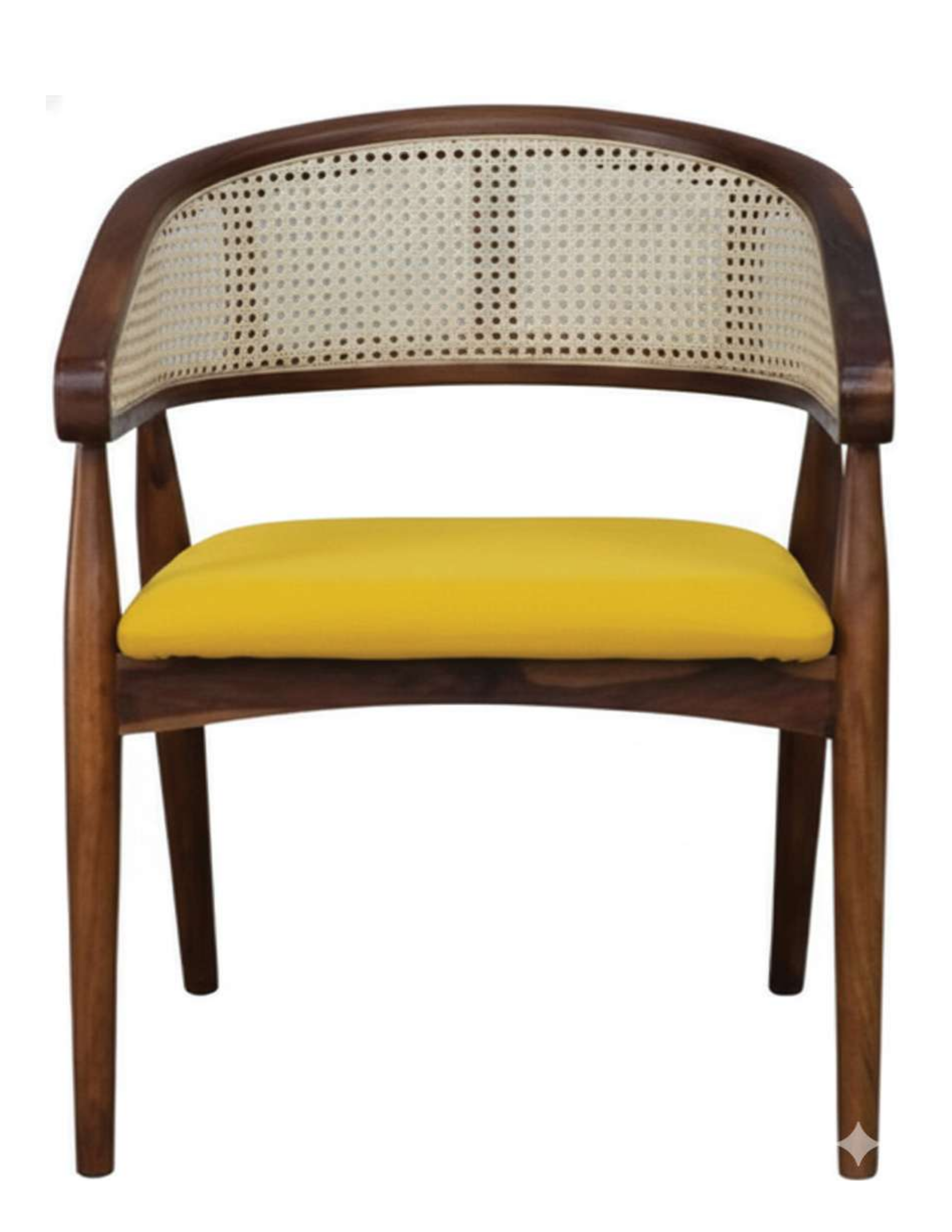 The Riviera Cane-Back Barrel Chair