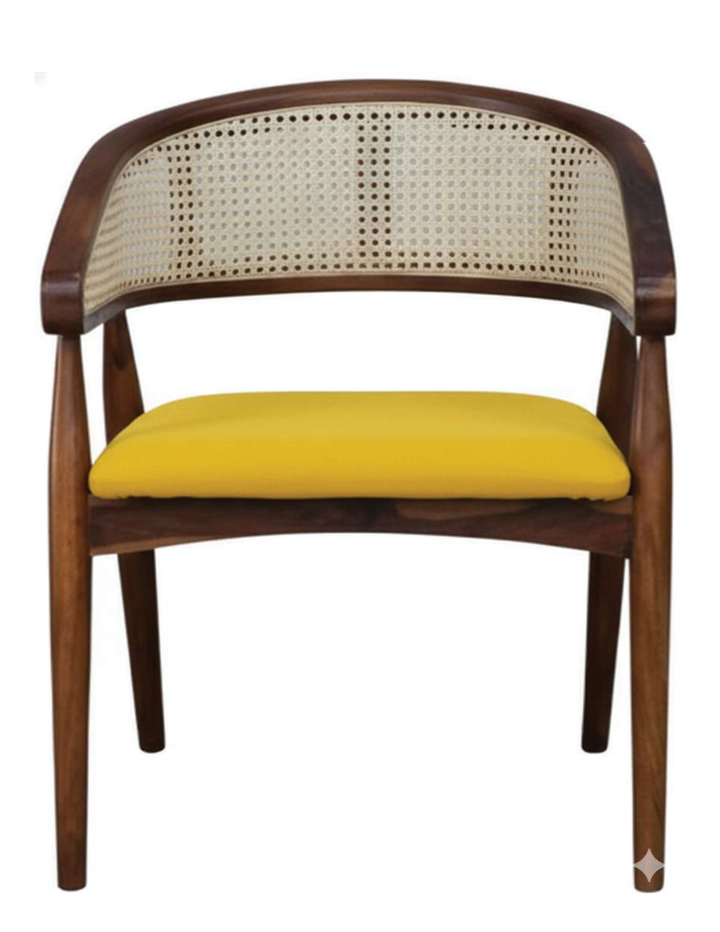 The Riviera Cane-Back Barrel Chair