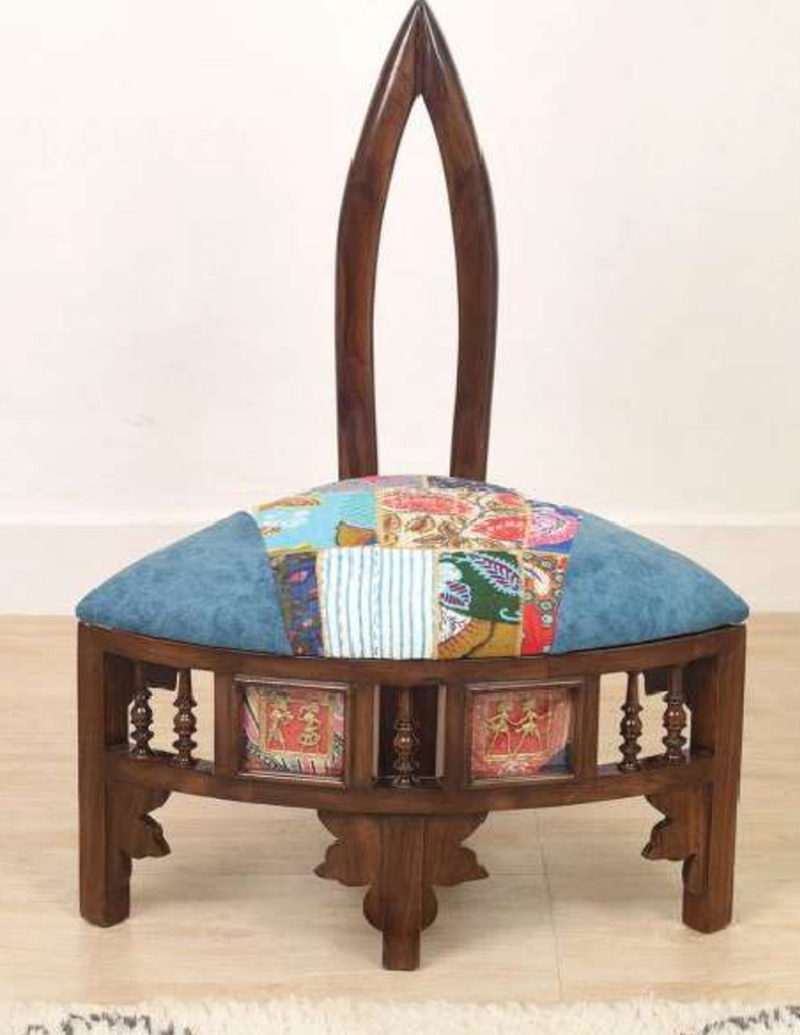 The Bohemian Patchwork Slipper Chair