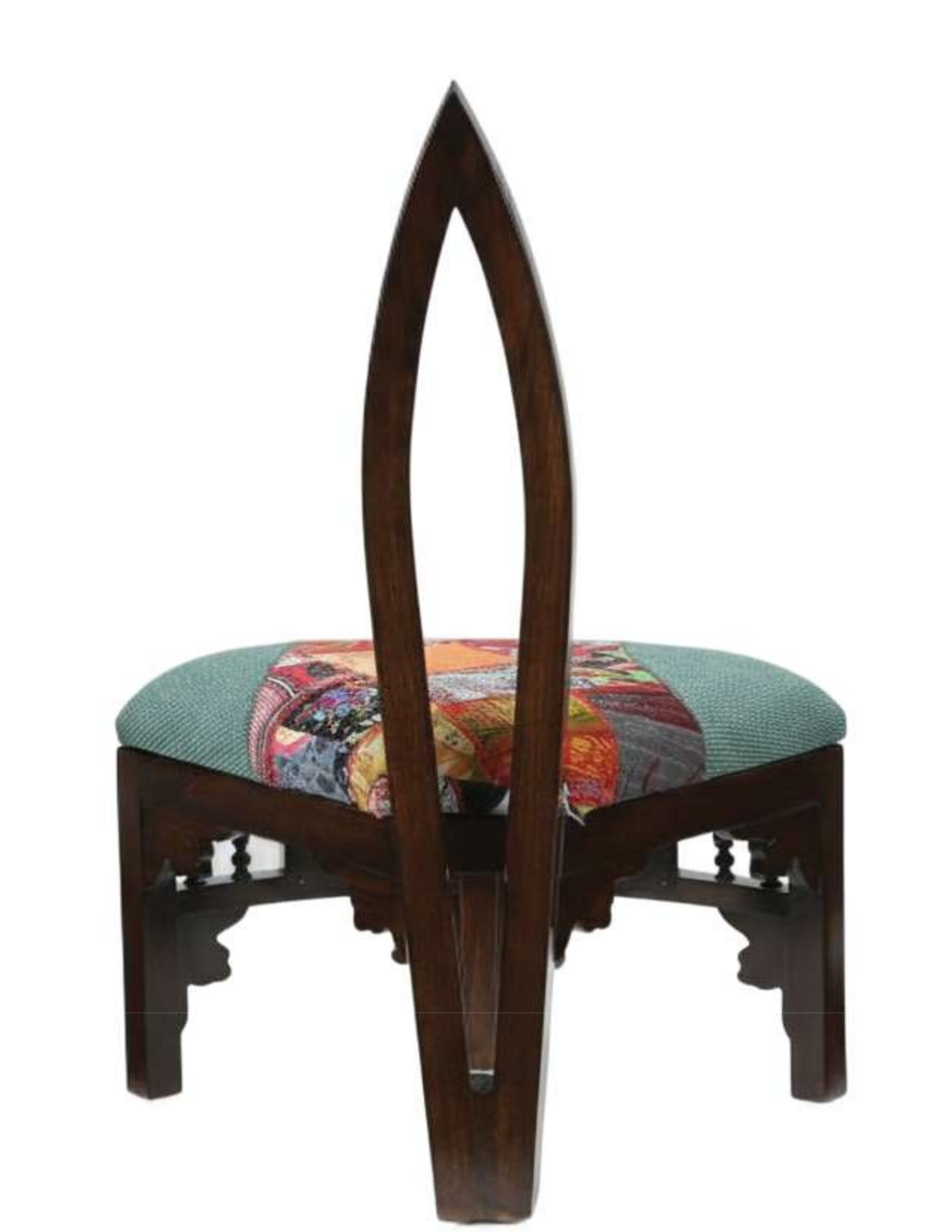 The Bohemian Patchwork Slipper Chair