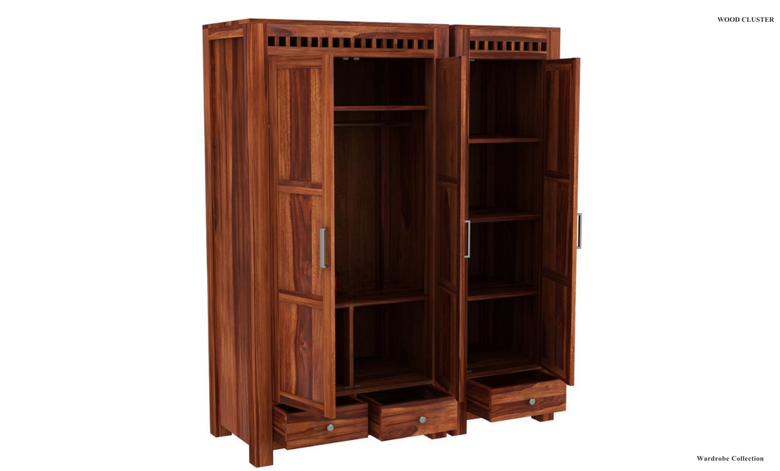 The Garrison Triple-Door Master Wardrobe