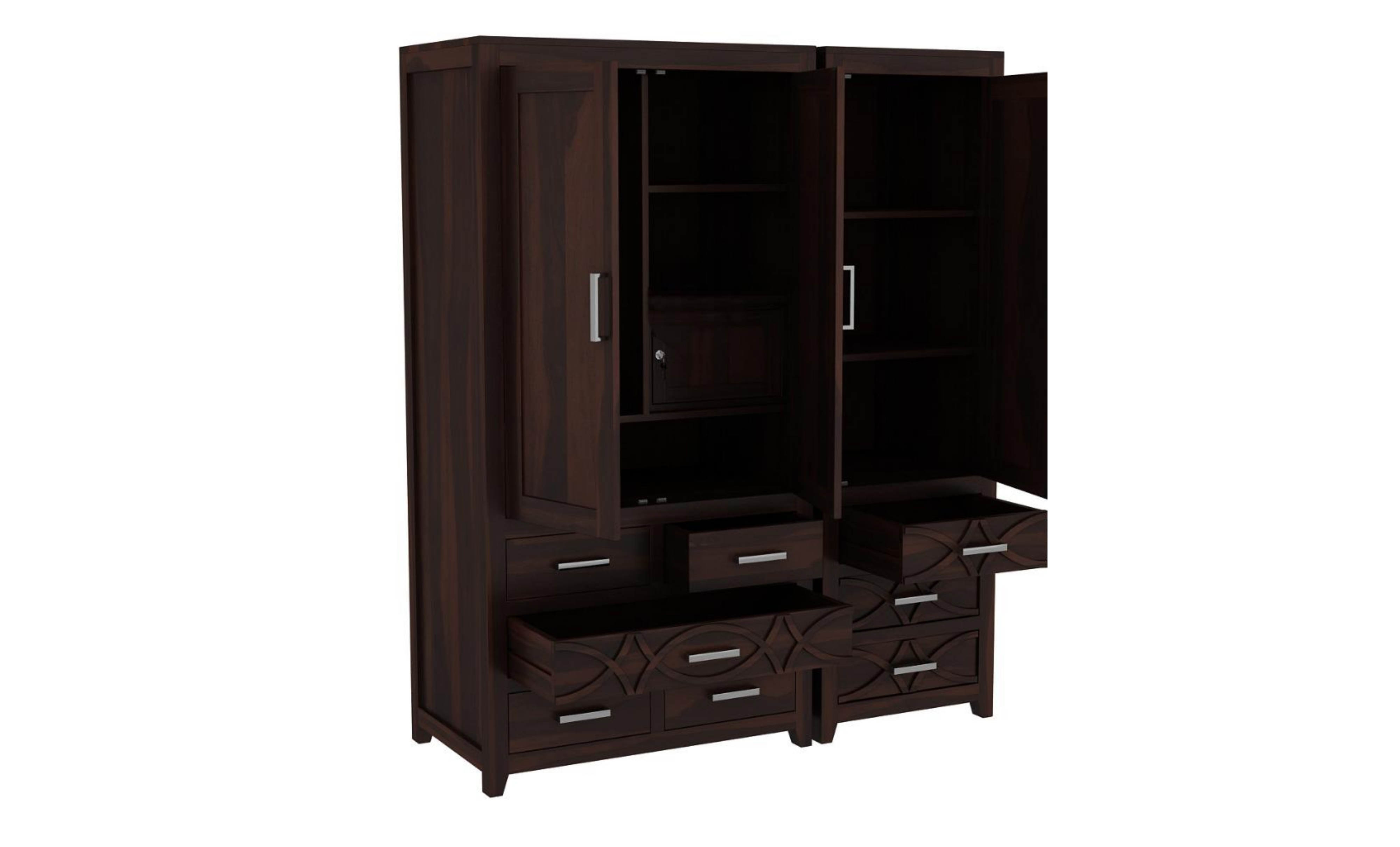 The Garrison Executive Triple-Door Wardrobe