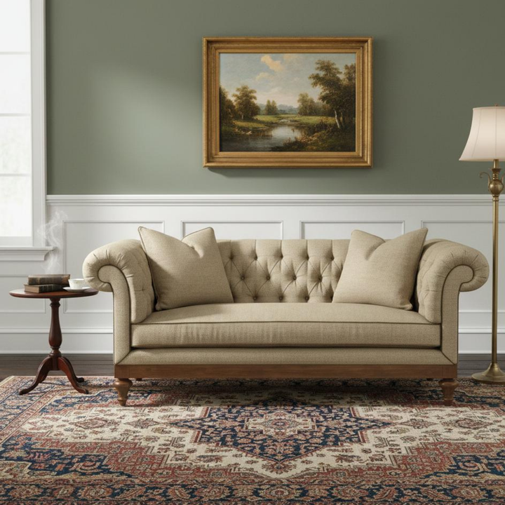 The Sterling Tufted Sofa