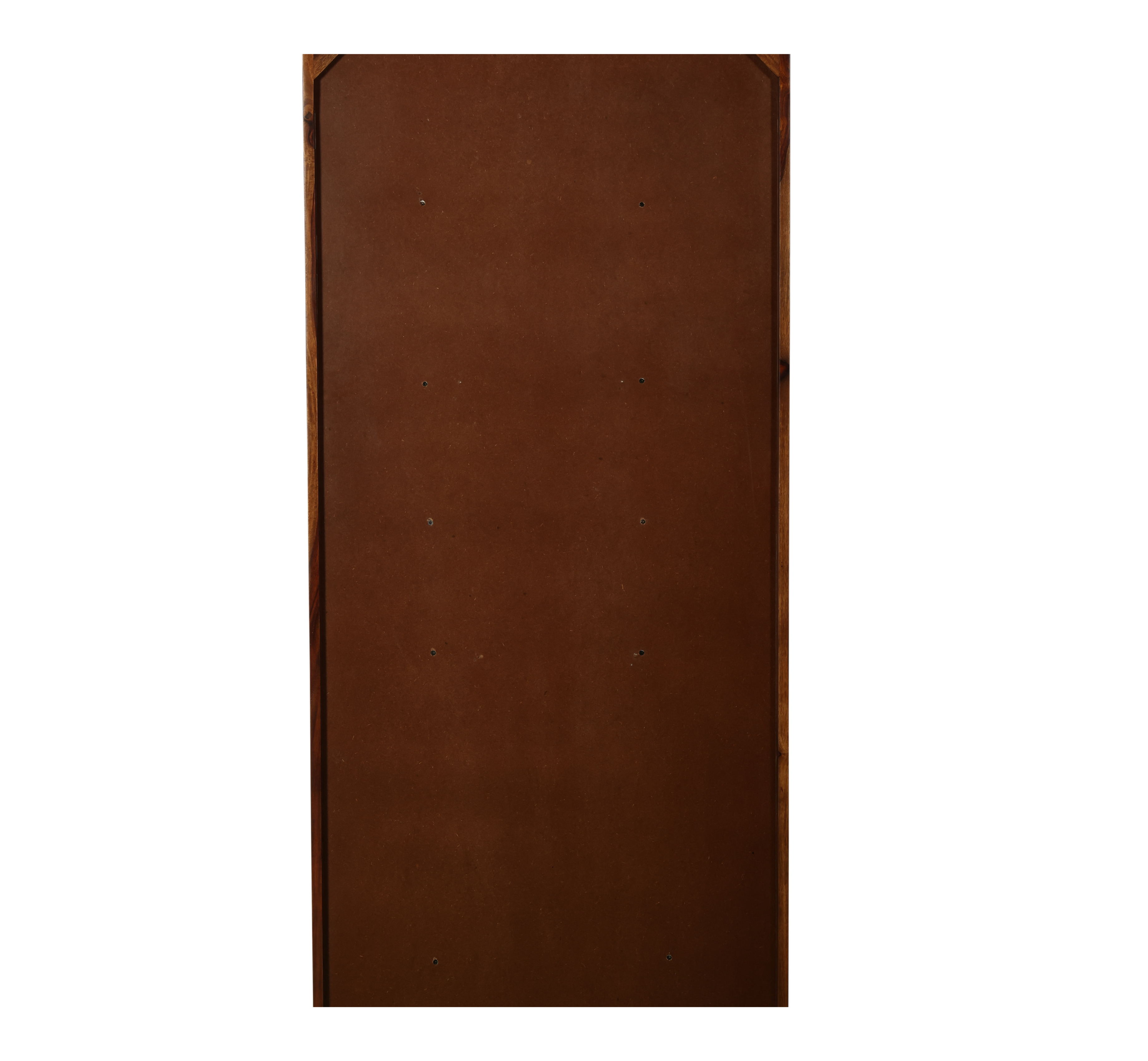Solid Wood Storage Cabinet: Tall Multi-Shelf Cupboard with Drawers
