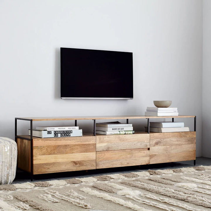 Foundry Wood Media Console