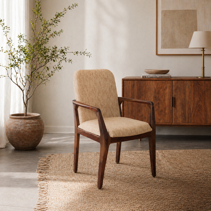 Aurelia Wooden Lounge Armchair