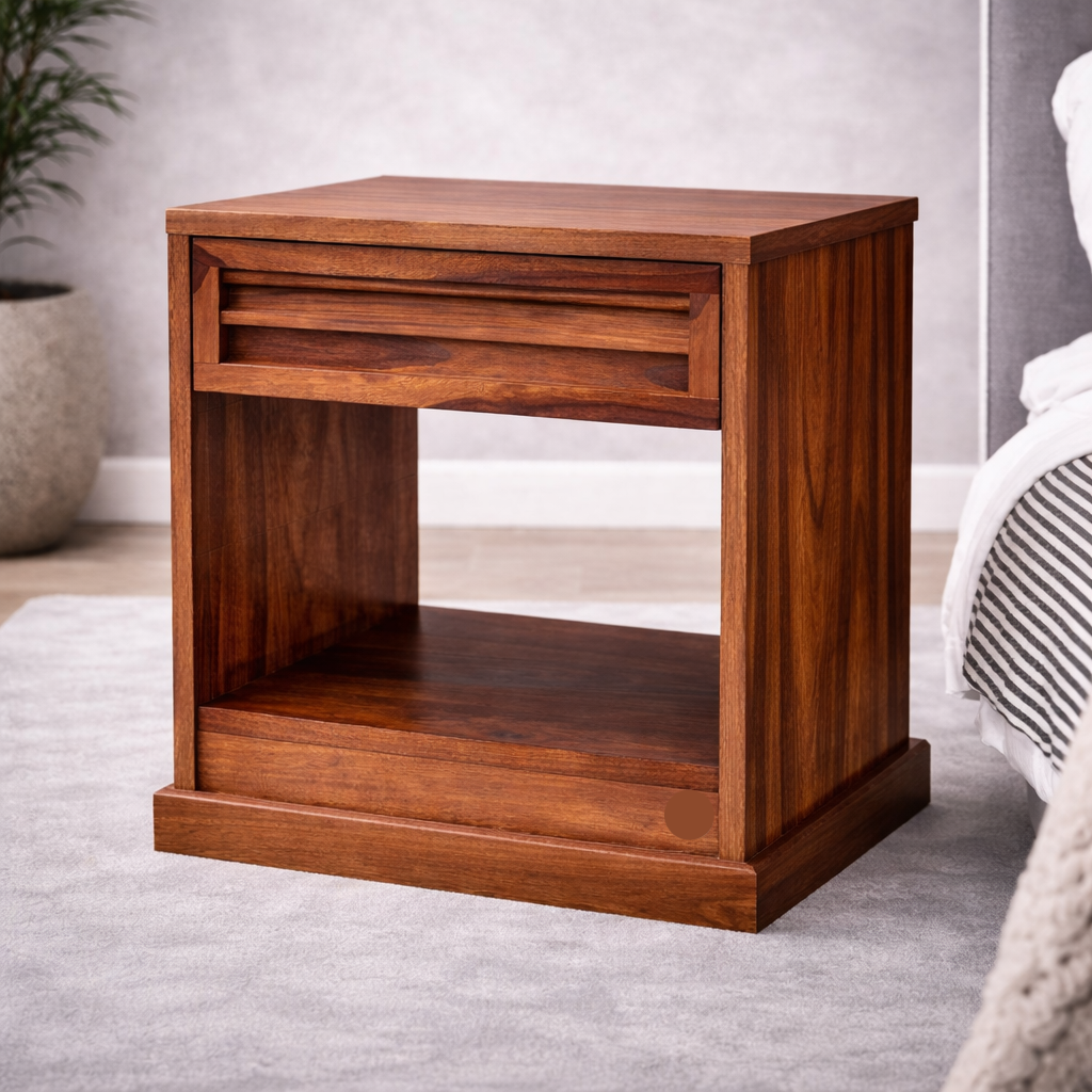 The Artisan Horizontal Slat Nightstand