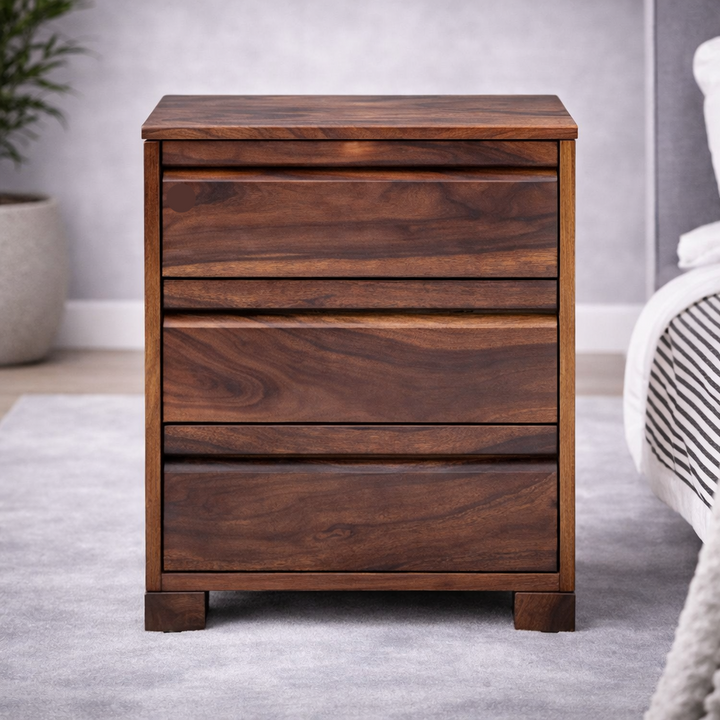 The Artisan Three-Drawer Essential Nightstand