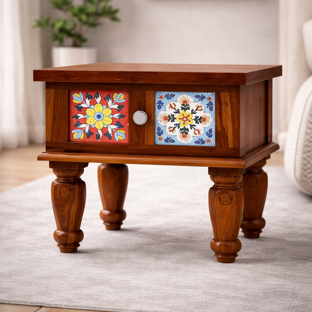 The Artisan Mosaic Tile Bedside