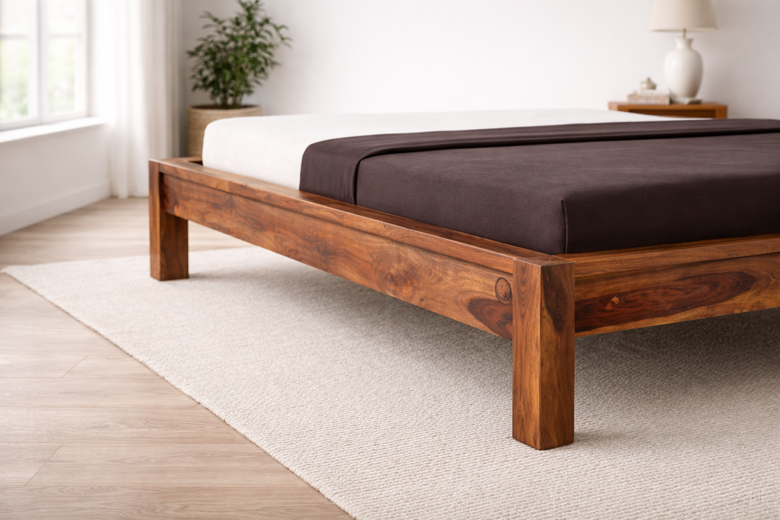 The Artisan Minimalist Single Platform Bed