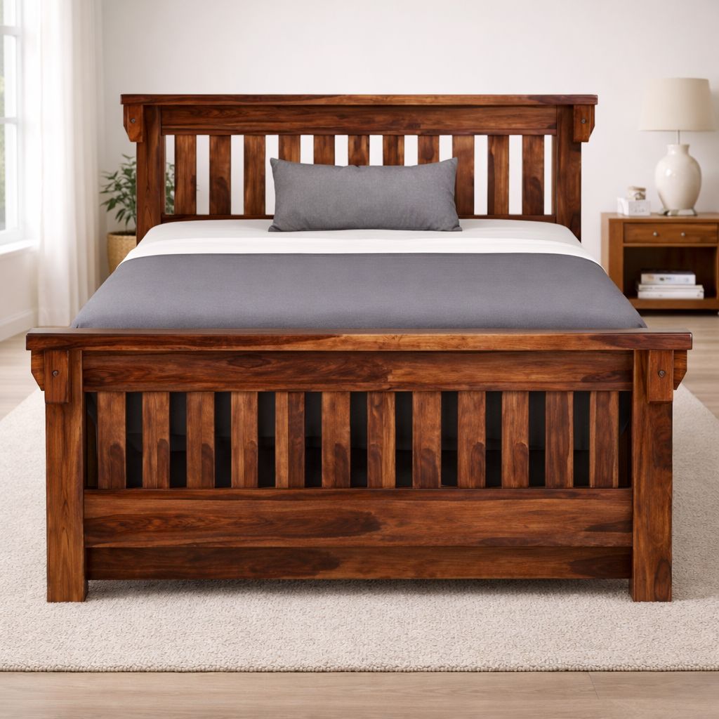 The Artisan Vertical Slat Bed