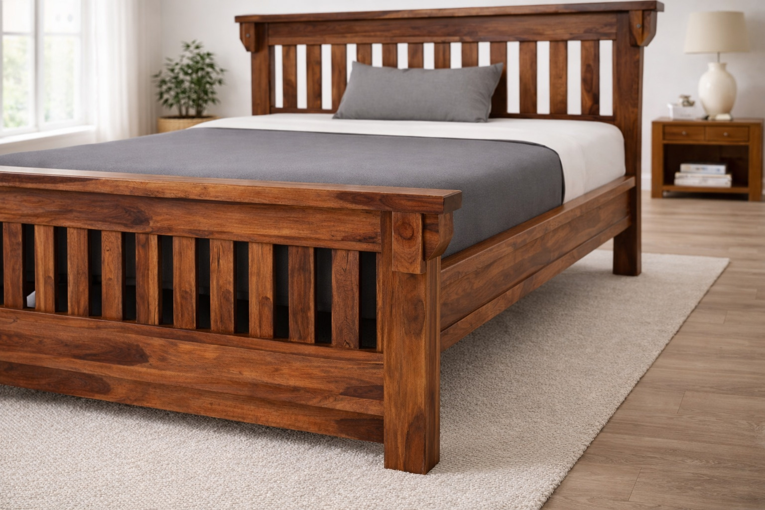 The Artisan Vertical Slat Bed