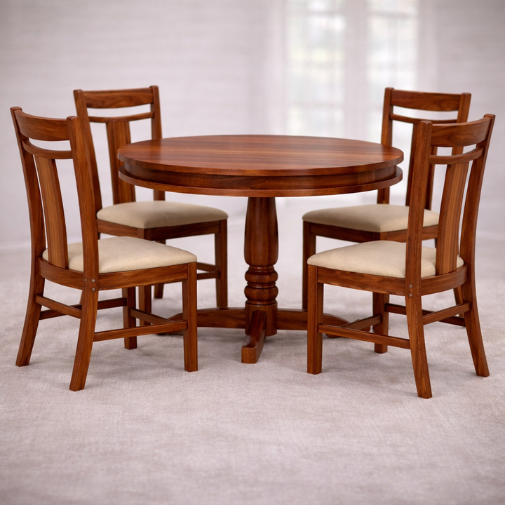 The Artisan Padded Circular Dining Suite